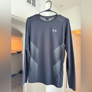 Under Armour Men's Dark Gray Long Sleeve Tee